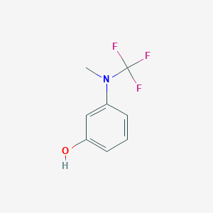 3-(Methyl(trifluoromethyl)amino)phenol