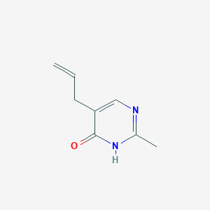 4-Pyrimidinol,5-allyl-2-methyl-