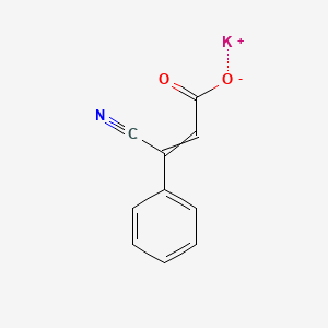 molecular formula C10H6KNO2 B1394588 3-氰基-3-苯基丙烯酸钾 CAS No. 149373-58-0