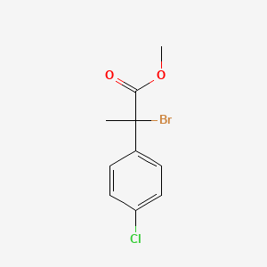 Methyl 2-bromo-2-(4-chlorophenyl)propanoate