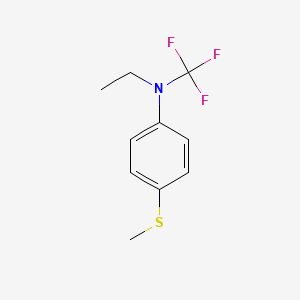 N-ethyl-4-(methylthio)-N-(trifluoromethyl)aniline