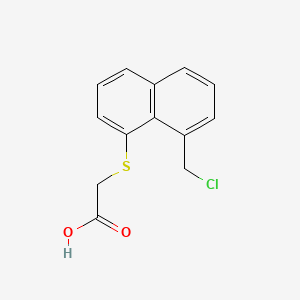 Acetic acid, 2-(8-chloromethyl-1-naphthylthio)-