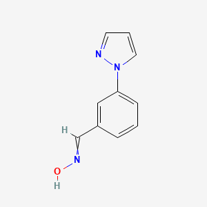 3-(1H-Pyrazol-1-yl)benzaldehyde oxime