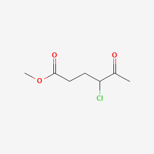 Methyl 4-chloro-5-oxohexanoate