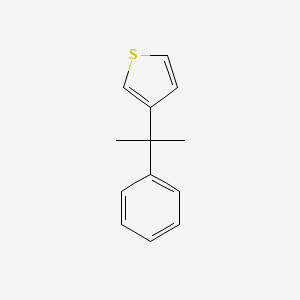 3-(1-Methyl-1-phenylethyl)thiophene