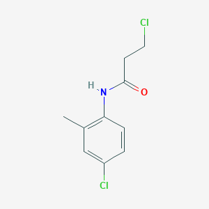 3-Chloro-n-(4-chloro-2-methylphenyl)propanamide