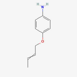 4-[(But-2-en-1-yl)oxy]aniline