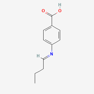 4-[(Z)-Butylideneamino]benzoic acid