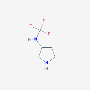 N-(trifluoromethyl)pyrrolidin-3-amine