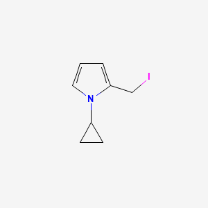 1-cyclopropyl-2-(iodomethyl)-1H-pyrrole