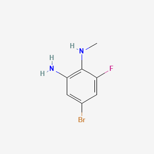 4-Bromo-6-fluoro-N1-methylbenzene-1,2-diamine