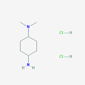 molecular formula C8H20Cl2N2 B1394634 N1,N1-Dimethylcyclohexane-1,4-diamine dihydrochloride CAS No. 1031289-75-4