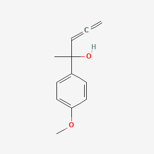 2-(4-Methoxyphenyl)penta-3,4-dien-2-ol