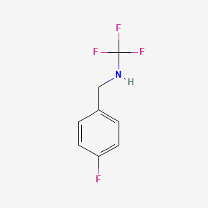 1,1,1-trifluoro-N-(4-fluorobenzyl)methanamine