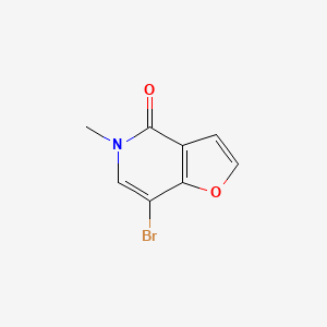 7-Bromo-5-methylfuro[3,2-c]pyridin-4(5H)-one