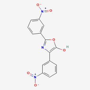 2,4-Bis(3-nitrophenyl)-1,3-oxazol-5-ol