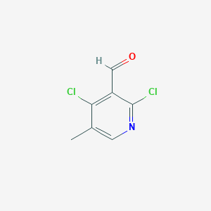 2,4-Dichloro-5-methylnicotinaldehyde