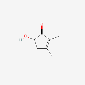 2-Cyclopenten-1-one, 5-hydroxy-2,3-dimethyl-