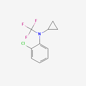 2-chloro-N-cyclopropyl-N-(trifluoromethyl)aniline