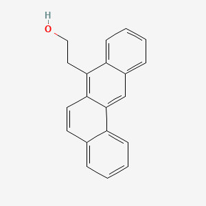 molecular formula C20H16O B13946521 BENZ(a)ANTHRACENE-7-ETHANOL CAS No. 63020-45-1