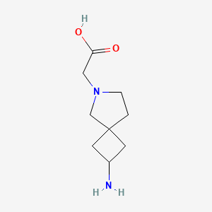 2-(2-Amino-6-azaspiro[3.4]octan-6-yl)acetic acid