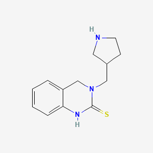 3-(pyrrolidin-3-ylmethyl)-3,4-dihydroquinazoline-2(1H)-thione