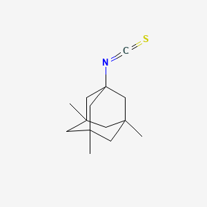 1-Isothiocyanato-3,5,7-trimethyltricyclo[3.3.1.1~3,7~]decane