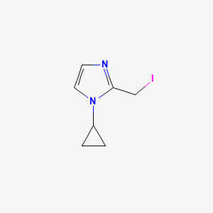 1-cyclopropyl-2-(iodomethyl)-1H-imidazole