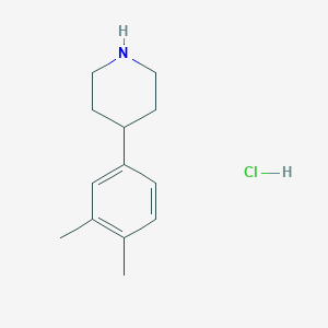 B1394733 4-(3,4-Dimethylphenyl)piperidine hydrochloride CAS No. 1004619-43-5