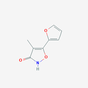 5-(Furan-2-yl)-4-methylisoxazol-3(2H)-one