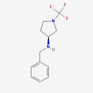 (S)-N-benzyl-1-(trifluoromethyl)pyrrolidin-3-amine