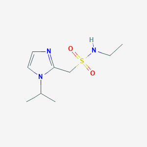 N-ethyl-1-(1-isopropyl-1H-imidazol-2-yl)methanesulfonamide