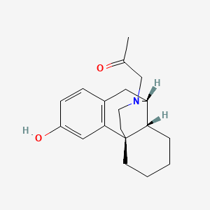 (-)-17-Methylcarbonylmethylmorphinan-3-ol