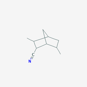 3,6-Dimethylbicyclo[2.2.1]heptane-2-carbonitrile