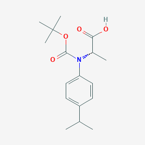 N-(tert-butoxycarbonyl)-N-(4-isopropylphenyl)-L-alanine