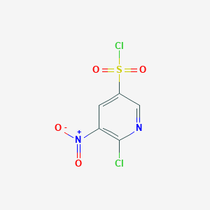 6-Chloro-5-nitropyridine-3-sulfonyl chloride