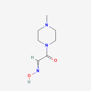 molecular formula C7H13N3O2 B13947829 2-(Hydroxyimino)-1-(4-methylpiperazin-1-yl)ethan-1-one CAS No. 22078-33-7