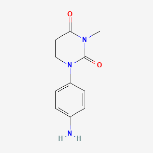 1-(4-Aminophenyl)-3-methyl-hexahydropyrimidine-2,4-dione