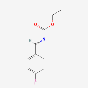 (4-Fluoro-benzylidene)-carbamic acid ethyl ester