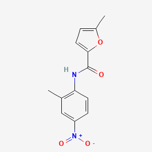 5-methyl-N-(2-methyl-4-nitrophenyl)furan-2-carboxamide