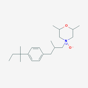 2,6-Dimethyl-4-{2-methyl-3-[4-(2-methylbutan-2-yl)phenyl]propyl}morpholine 4-oxide