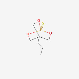 Phosphorothioic acid, cyclic O,O,O-ester with 2-(hydroxymethyl)-2-(n-propyl)-1,3-propandiol