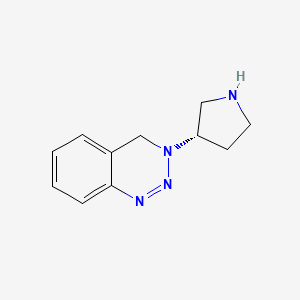 (S)-3-(pyrrolidin-3-yl)-3,4-dihydrobenzo[d][1,2,3]triazine