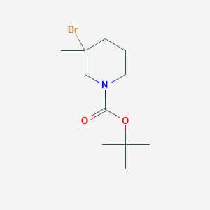 tert-Butyl 3-bromo-3-methylpiperidine-1-carboxylate