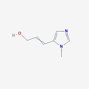 2-Propen-1-OL, 3-(1-methyl-1H-imidazol-5-YL)-