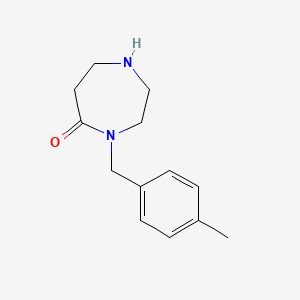 B1394811 4-(4-Methylbenzyl)-1,4-diazepan-5-one CAS No. 1220038-69-6