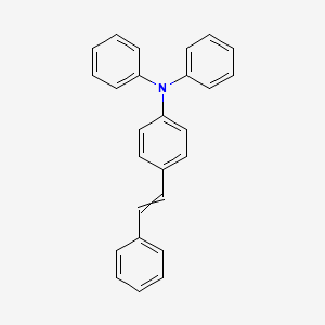 molecular formula C26H21N B1394835 N,N-Diphenyl-4-(2-phenylethenyl)aniline CAS No. 89114-74-9