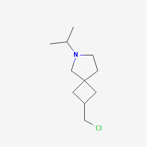 2-(Chloromethyl)-6-isopropyl-6-azaspiro[3.4]octane