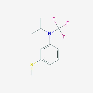 N-isopropyl-3-(methylthio)-N-(trifluoromethyl)aniline