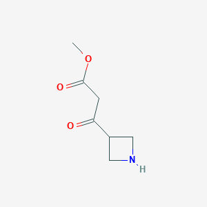 Methyl 3-(azetidin-3-yl)-3-oxopropanoate